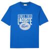 Lacoste Мужская футболка из плотного хлопка с принтом, свободного кроя