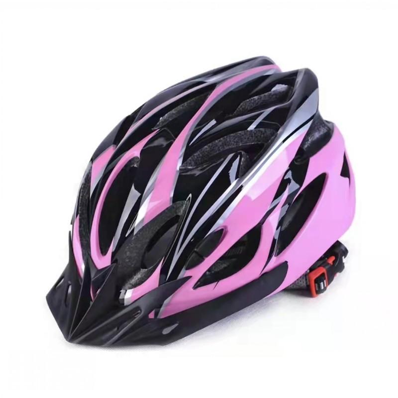 Bicycle Riding Integrated Forming Helmet Size Adjustable Porous Breathable Ultra-light Summer Men's and Women's Helmets Quick Drying