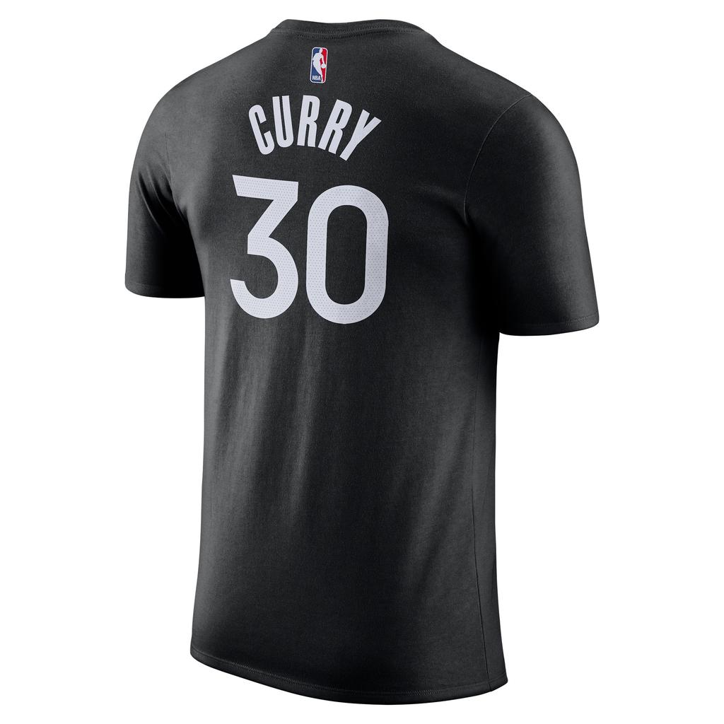 Nike Dri-Fit NBA Golden State Warriors Stephen Curry #30 футболка с коротким рукавом мужские топы черные BV8762-018