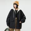 Поддельная двухкомпонентная однобортная куртка с капюшоном, мужская повседневная универсальная высококачественная модная новая осенняя куртка