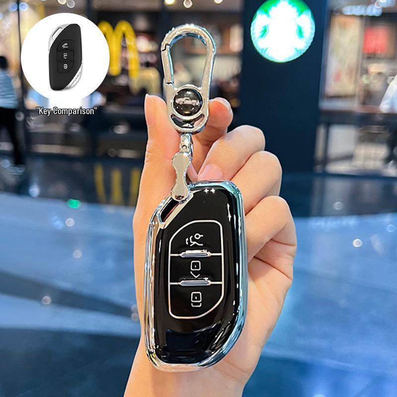 Dongfeng Fengxing T5 Evo/T5L Key Cover for Shengshi, New Yacht, and Thunder Models.