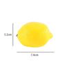 Christmas Party Lifelike Kitchen Wedding Decoration Fake Fruit Simulation Artificial Lemon