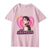 Ateez Yeosang Spin Off Shirt Y2k Babygirl T Shirt Women  Cotton Hot Sale Short Sleeve Summer Top