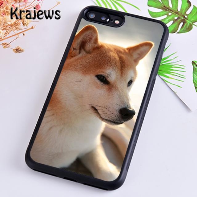 Мягкий чехол для телефона Krajews Corgi Shiba Inu Dog для iPhone 14 5 6s 7 8 plus X XR XS 11 12 13 pro max Samsung S21 S22ultra Plus