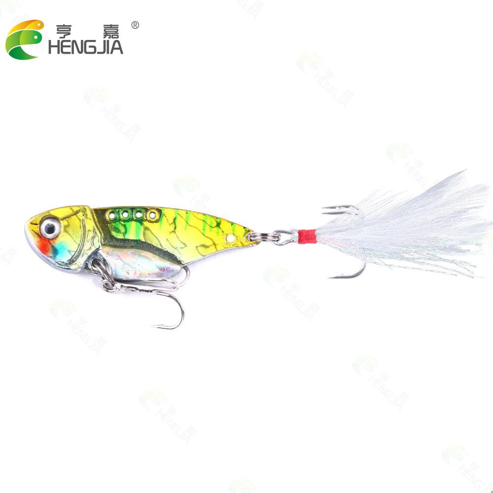 HENGJIA Рыболовные приманки, ложка для щуки, 5,5 см-11G-8 #, с тройным крючком, качающаяся металлическая жесткая приманка, тонущая приманка, рыболовные снасти