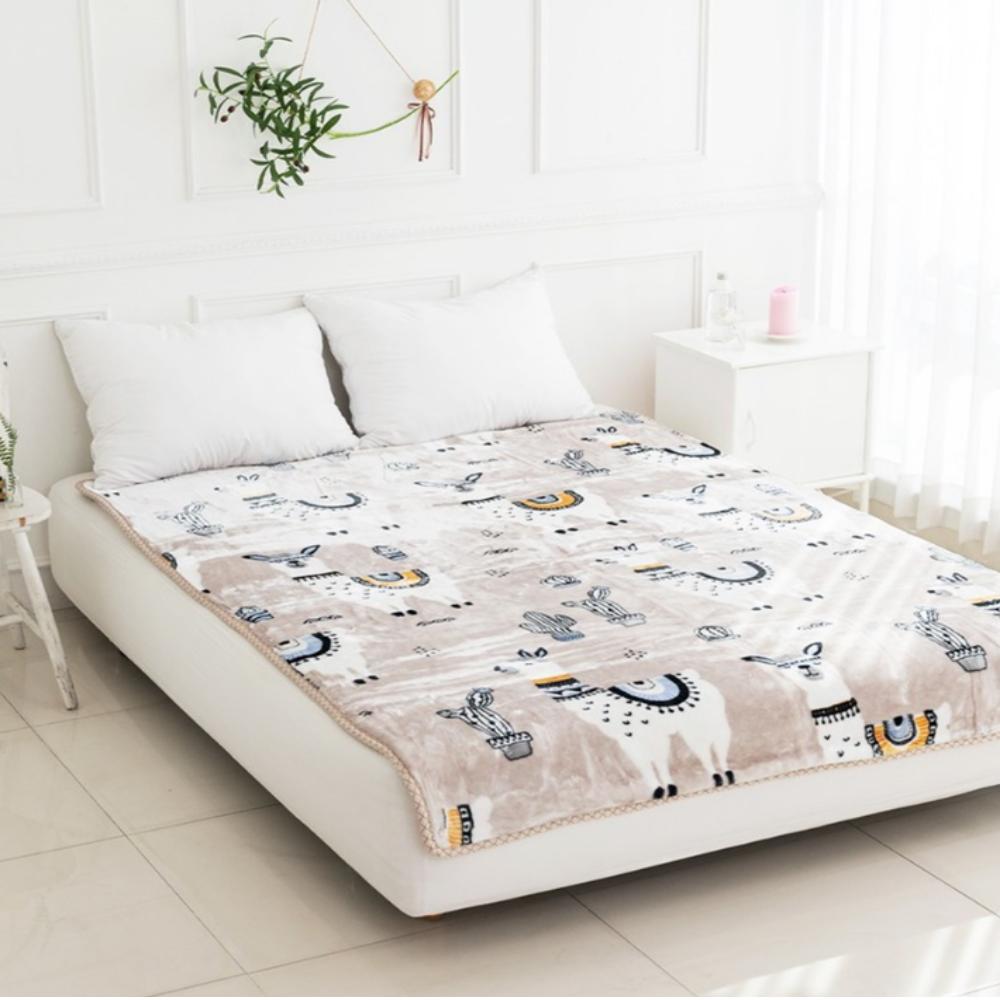 Премиальный норковый плед (Супер Односпальный Размер 150*200см)