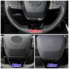 Для Toyota Highlander XU70 2024 года наклейка на внутреннюю часть автомобиля, декоративная отделка рулевого колеса, полоска из блесток