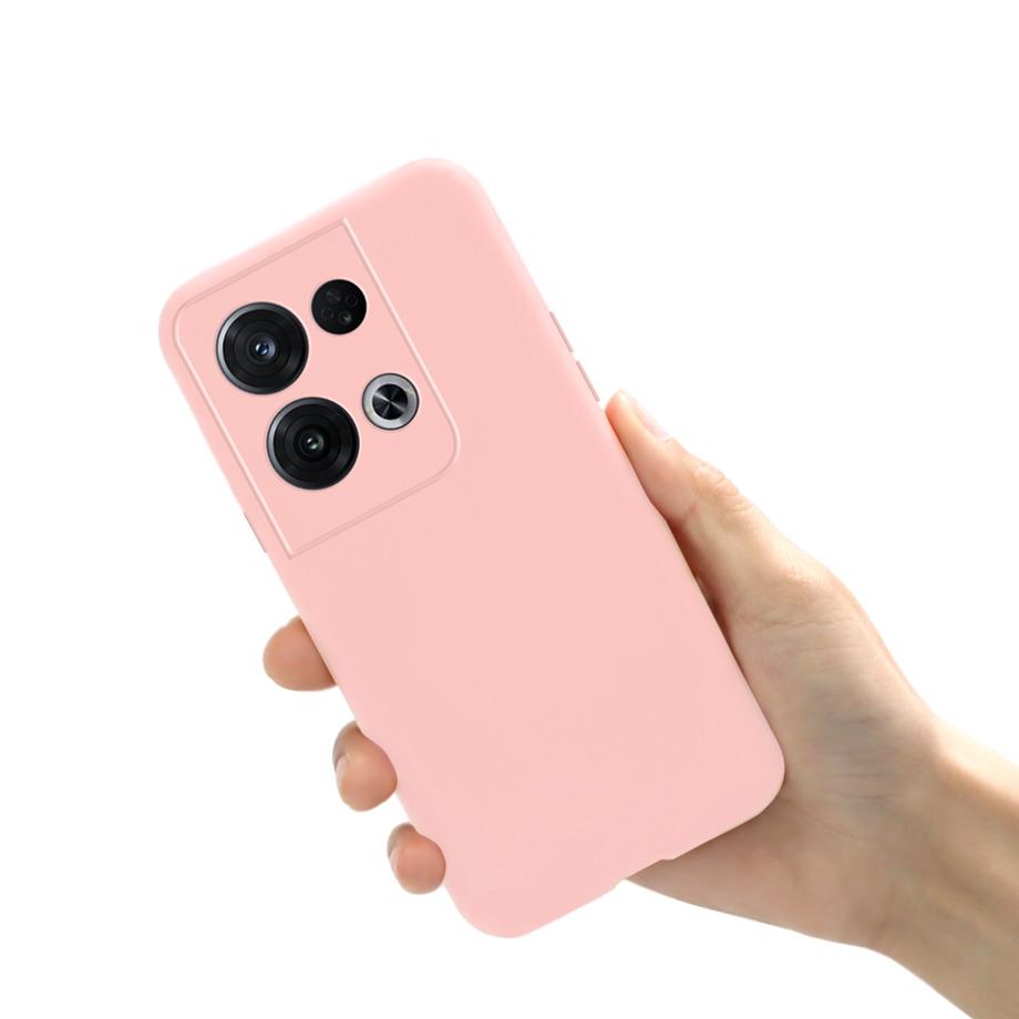 For Oppo Reno 8 Pro Plus 5G Case Simple Colorful Cute Liquid Silicone Bumper For Fundas Reno8 Pro+ Reno8 4G 8Pro Back Cover Capa