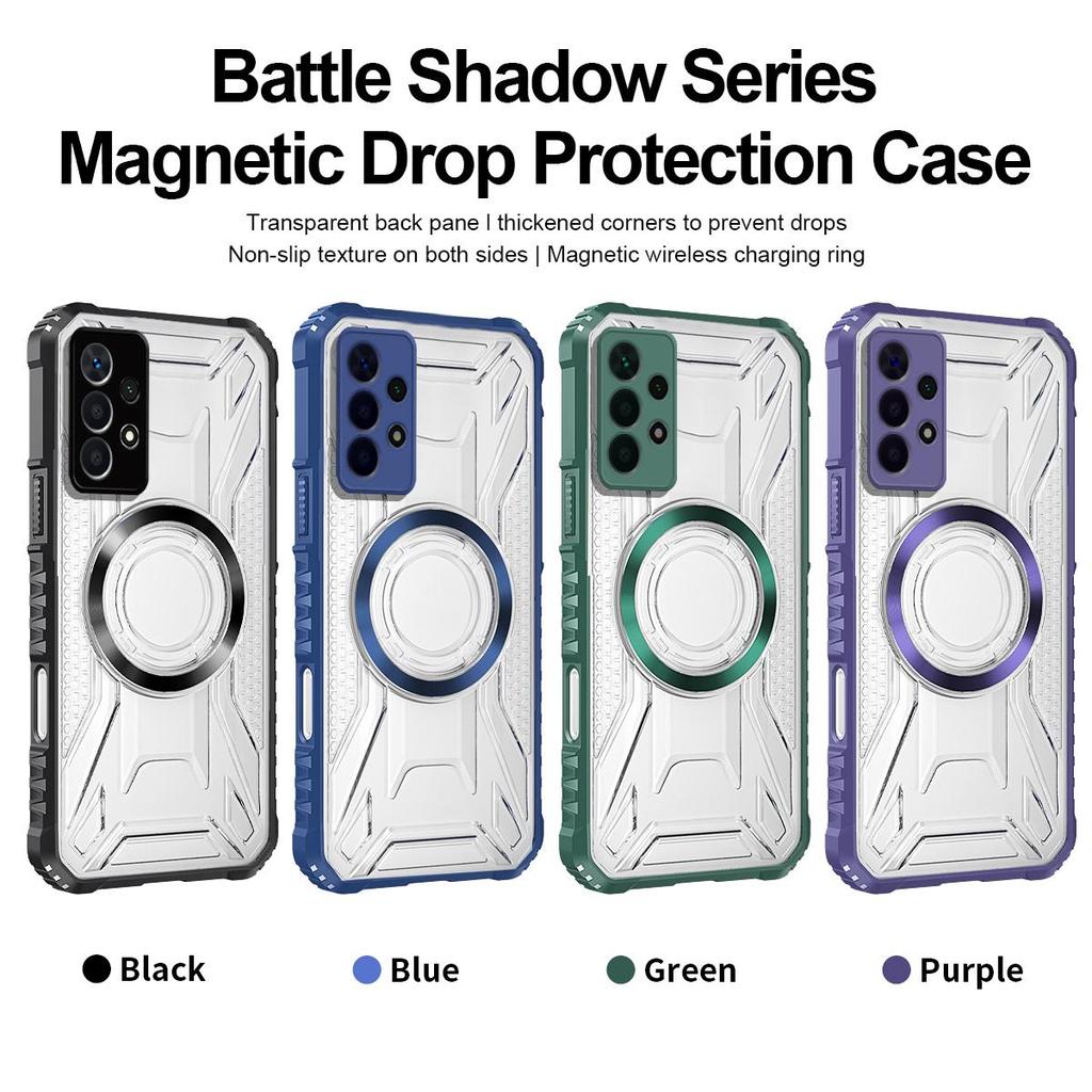 Чехол-броня Battle Shadow Series для Samsung Galaxy A53 5G, A32 4G, A13, противоударный, защитный от падений
