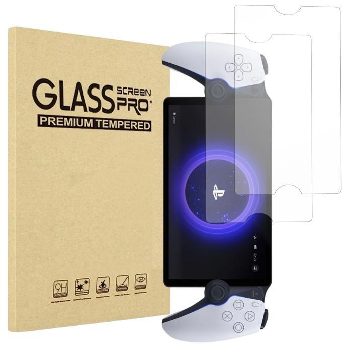Tempered Glass - Phonillico® - PS5 Portal - Pack of 2 - Scratch Resistant - Shockproof