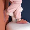 Мужские и женские нескользящие плюшевые хлопковые домашние тапочки: Теплые, мягкие зимние тапочки для дома.