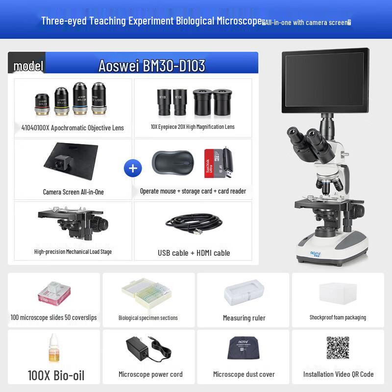AOSVI BM30-D103 Digital Microscope