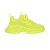 Balenciaga Triple S Низкие кроссовки на шнуровке Детская обувь для образа жизни Неоновый желтый Дети возрастом 3 7 лет 654251-W2CA5-7590