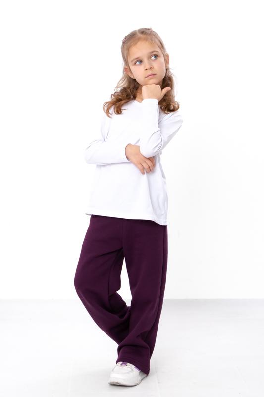 Pants – Girls' Palazzo Casual Loose Fit, Soft Fabric & Elastic Waist, Winter 6437-025 HC