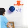 Silent Basketball with Hoop Children Toys Ball Party Favors for Various Indoor Activities Bouncy