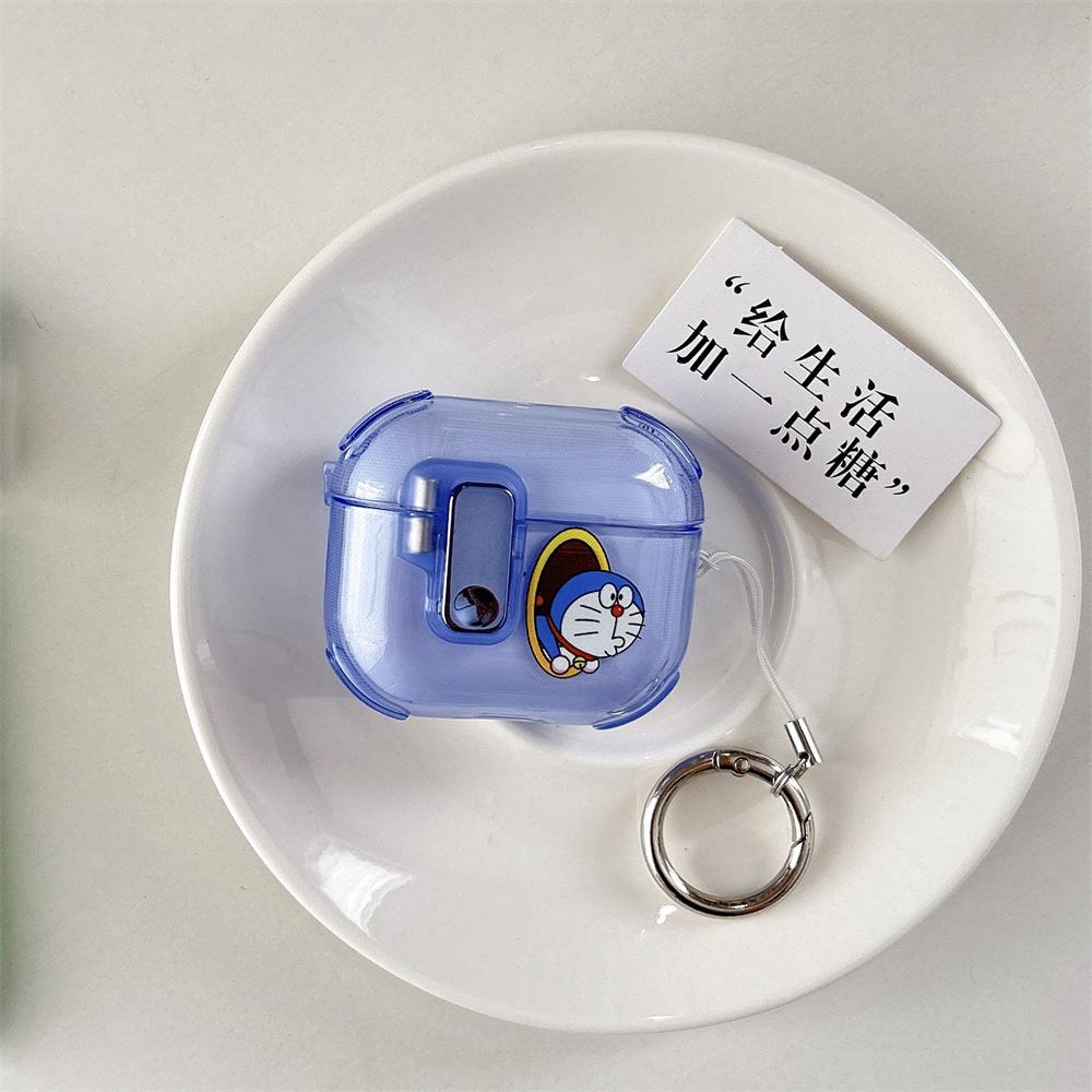 Japanese cartoon robot cat for AirPods pro1 generation protective case 1 generation pro1 apple bluetooth headset case