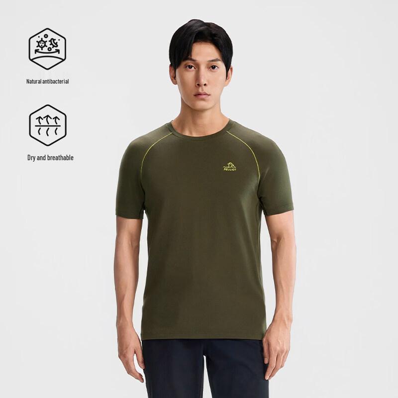Pelliot Men's Outdoor Quick-Dry Hiking T-Shirt