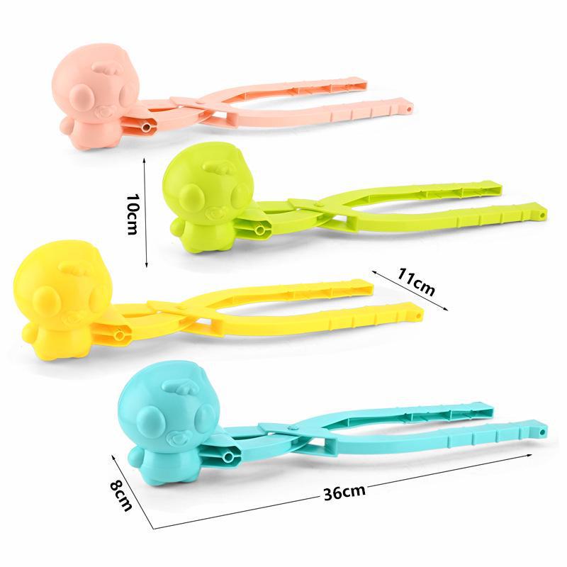 Детский зимний зажим для игры в снежки - игрушка для игры в снежки на открытом воздухе