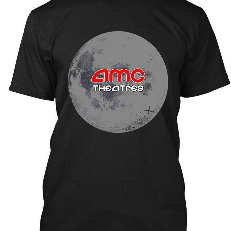 Новая популярная американская кинотеатральная футболка AMC Theatres Луна Размер S 4XL