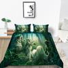 2023 Новый стильный комплект пододеяльников с наволочкой, двойное полноразмерное постельное белье, пододеяльники, 3D волк, домашний текстиль, покрывала для мальчиков и мужчин