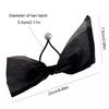 Versatile Pearl Bow Hair Loop Elastic Ponytail Hair Loop Fashion Headstring  Women Girl