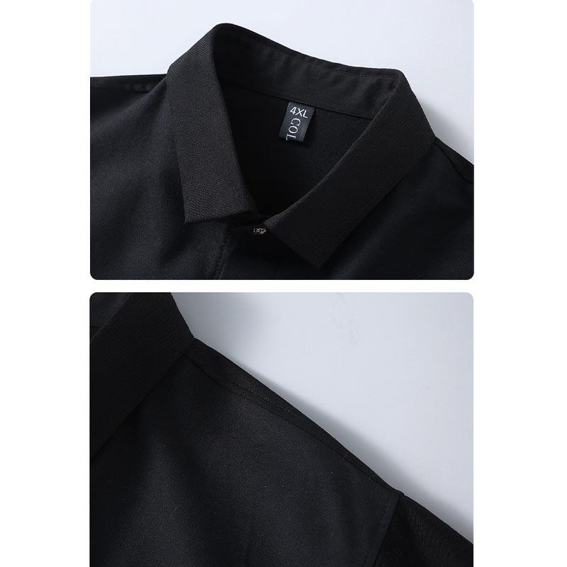 Рубашка больших размеров, мужская рубашка из чистого хлопка с длинными рукавами, свободная мужская рубашка больших размеров, мужская одежда больших размеров 4XL-11XL