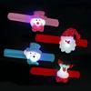 Christmas Snowman/Elk/Bear/Santa Claus LED Wristband Adjustable Glowing Bracelet