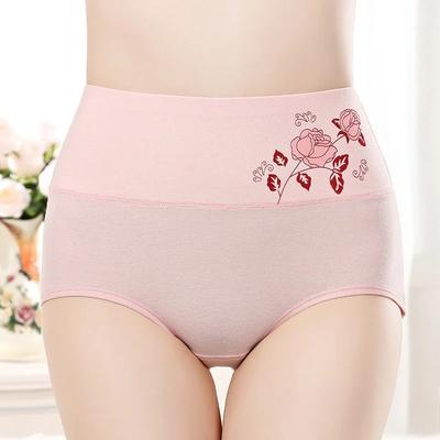 1 шт./лот хлопковые трусики женские с высокой талией нижнее белье больших размеров трусы для девушек утягивающее белье для живота женские послеродовые трусы