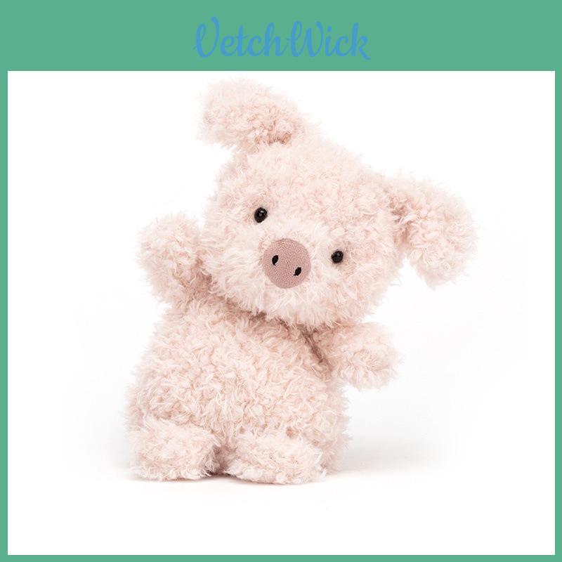 Плюшевая свинка Jellycat с наполнителем из полипропиленового хлопка для детского подарка на день рождения