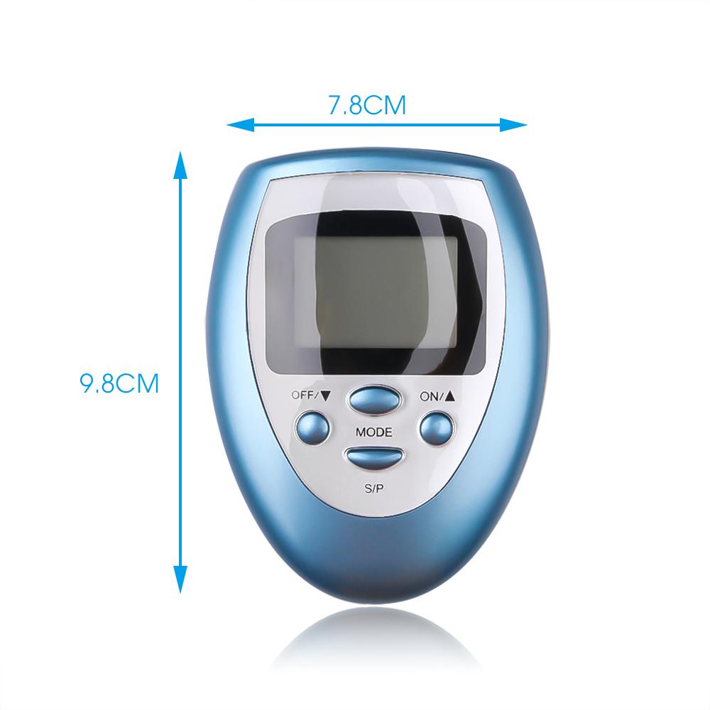 Цифровой электрический массажер Высококачественный электрический цифровой тренажер Tens Fitness Therapy Machine Массажер для всего тела Обезболивание Практичный