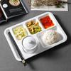 Melamine Divided School Canteen Tray
