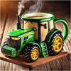Durable Tractor Mug Handcrafted Semi-Truck Coffee Mugs Fashion Coffee Cup  For Men
