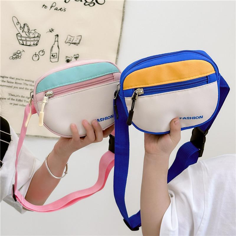 Trendy Children's Crossbody Bag Stylish Korean Fashion For Boys And Girls Large Capacity Breathable Lightweight Design