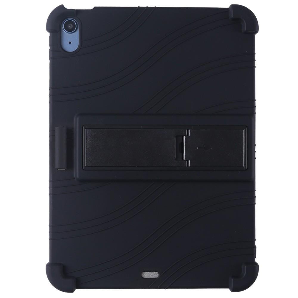 Для iPad Эйр 11 (2025)/(2024) Силиконовый чехол с подставкой, прочный защитный чехол