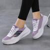 Summer New Women's Flying Weave Mesh Breathe Freely Sport Casual Lightweight Soft Sole Running Shoes