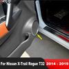 Декоративная накладка на аудиодинамик внутренней двери автомобиля для Nissan X-Trail Rogue T32 2014 2015 2016 2017 2018 Матовая отделка салона