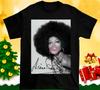 Diana Ross Signature Black Short Sleeve T Shirt Size S-5XL Cotton Unisex T-Shirt