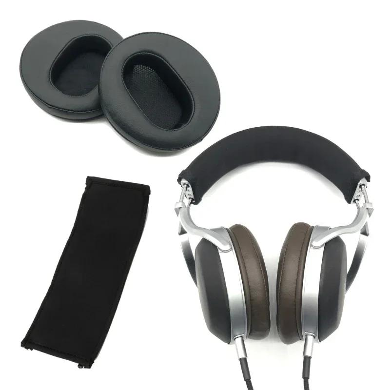 Сменные амбушюры для наушников DENON AH-D2000 D5000 D5200 D7000 D7200 D9200 Подушечки из пены с эффектом памяти Высокое качество