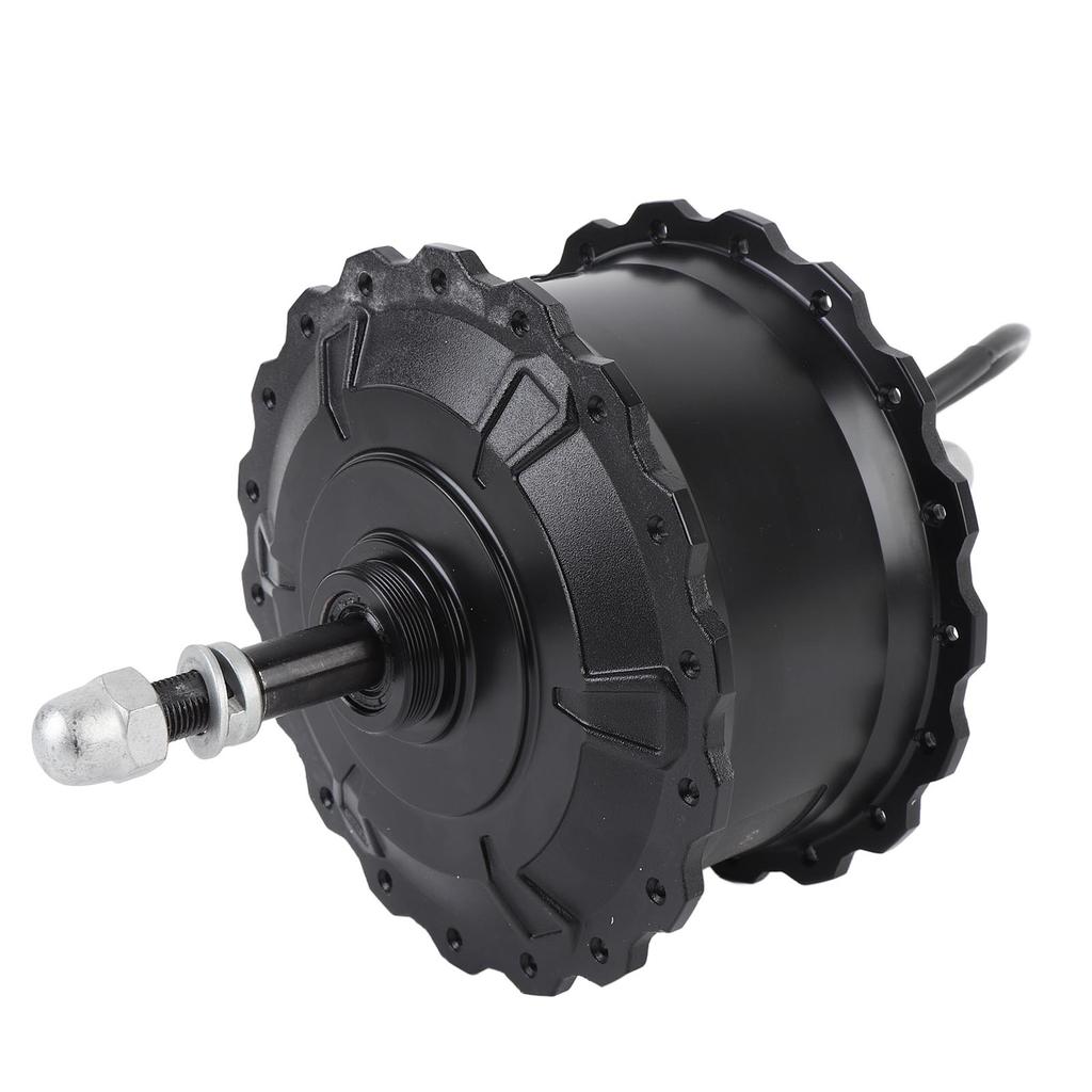 Electric Bike Hub Motor 48V 750W Aluminum Alloy Rear Drive Wheel Gear Hub Motor with 9 Core Adapter