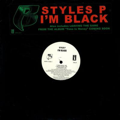 12-дюймовая пластинка STYLES P - Я черный / Покидаю игру INTR113561 Interscope Reco 2005 США Рэп и хип-хоп/R&B Б/У