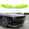 Зеленый Передний Сплиттер Губы Бампера Защитные Аксессуары Для Dodge Challenger 2015+