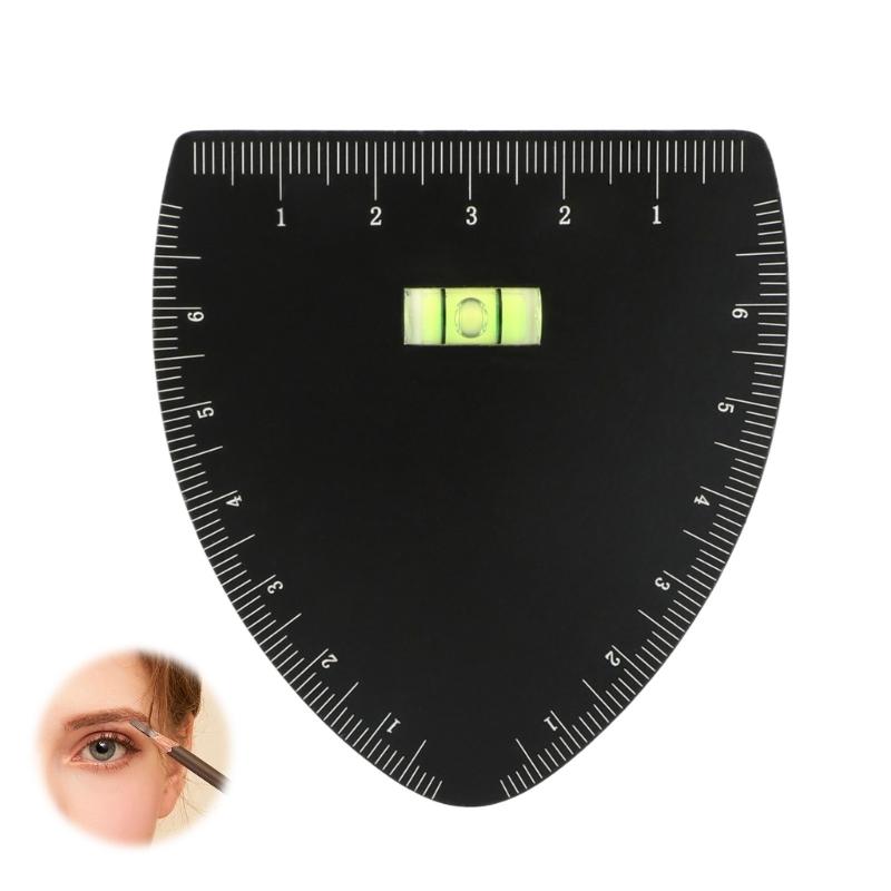 Adjustable Brow Stencils Featuring Measurement Markers & Type Templates Easy to Carry for Excellent Application Use