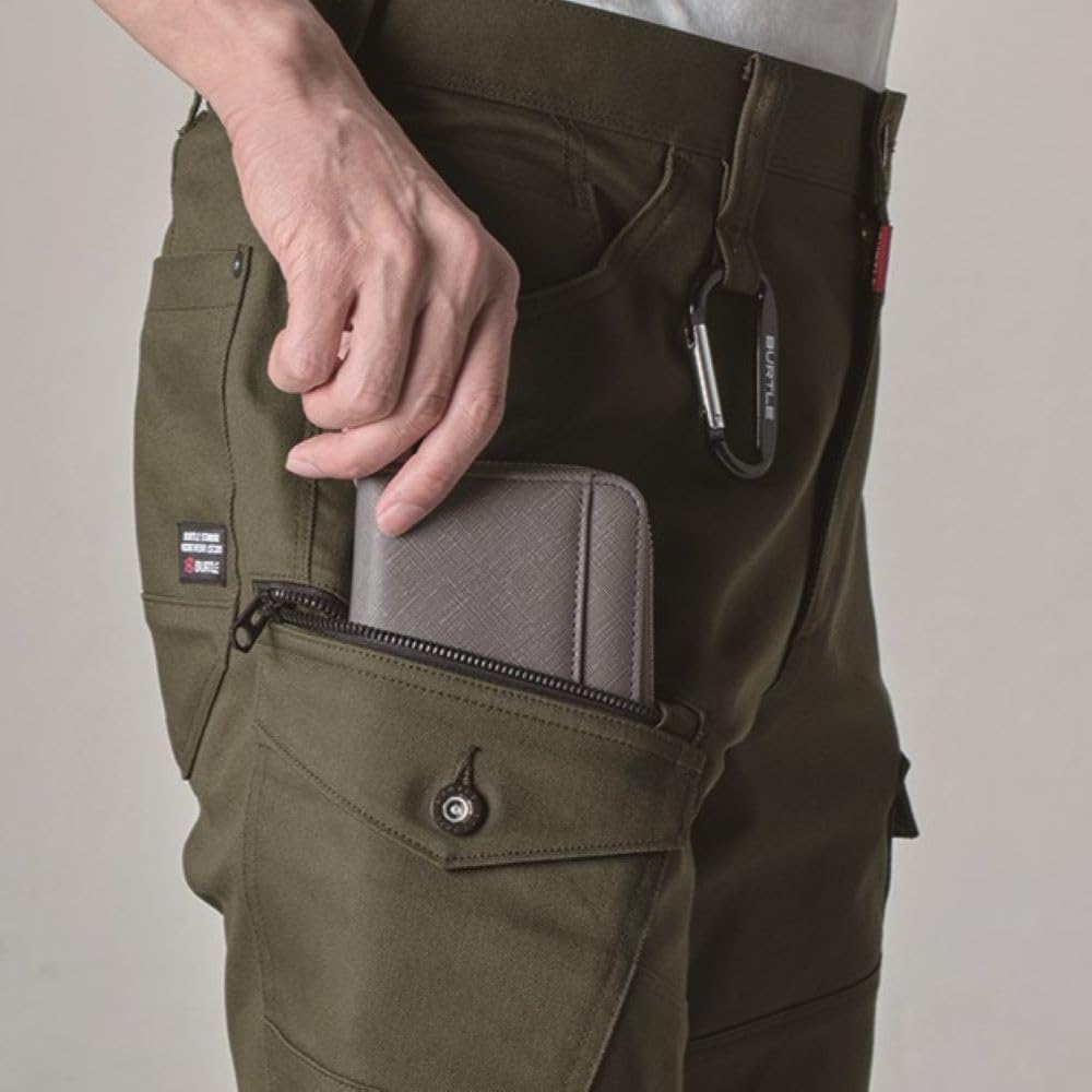 BURTLE Cargo Pants For All Seasons Ash Gray 5022 60 5L (Unisex)
