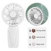 Personal Fan USB Rechargeable Small Hand Fan 3 Speeds Compact Cooling Fan for Home Office Travel and Outdoor Activities