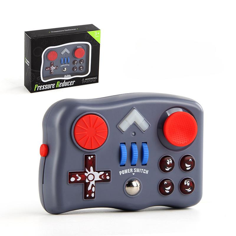Игрушка-контроллер Fidget Game Cube, игрушки Fidgets для снятия стресса и беспокойства, игровая игрушка Fidgets, расслабляющая ручная игрушка, крутой блок Fidget Block для убийства времени