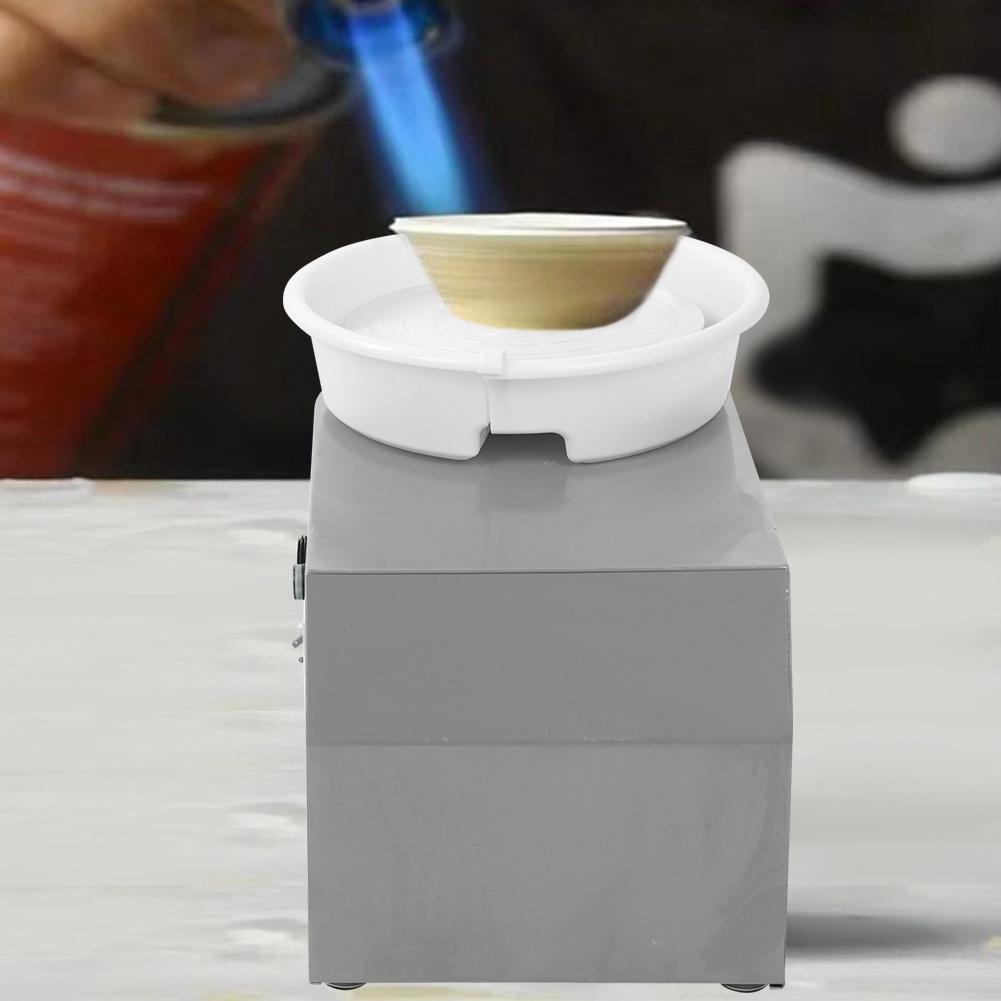 Бытовая машина для формовки керамики с переменной скоростью, детское керамическое устройство, инструмент для лепки из глины 250WGray AU