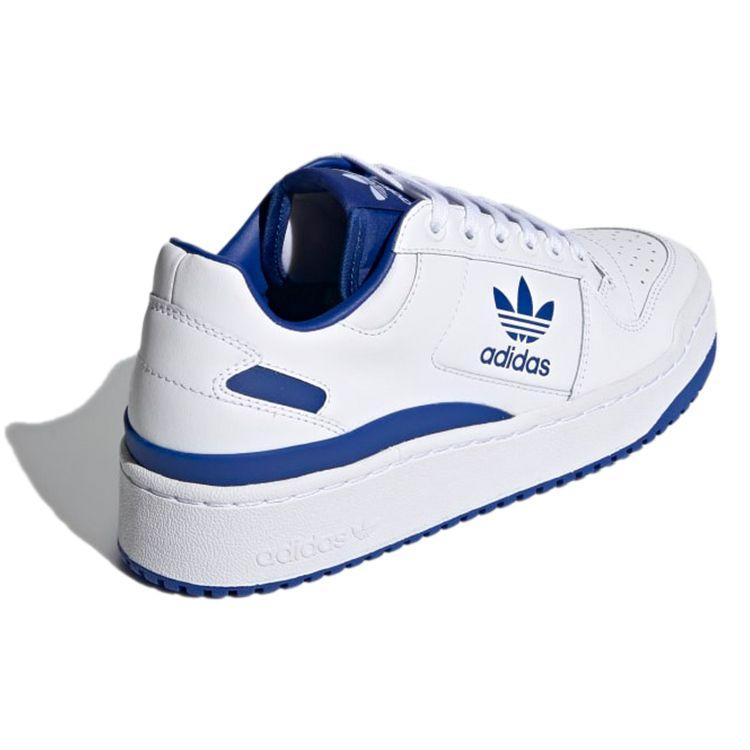 adidas Forum Bold White Royal Blue Женские кроссовки Cloud-White FY4530
