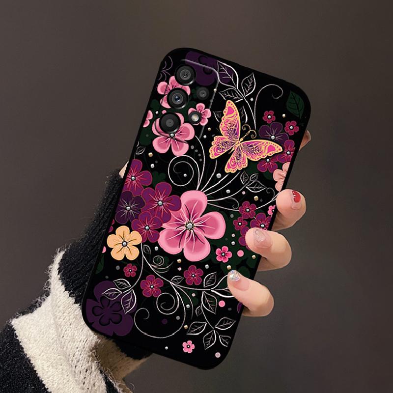 Милый Мультяшный Чехол-Бампер Для Samsung A33 A53 A73 Мягкий Силиконовый TPU Чехол Для Телефона Samsung Galaxy A72 4G 5G Защитный