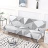 Integrated Armless Full Coverage Sofa Cover, Folding Sofa Bed Cover, Elastic Sofa Dust Cover