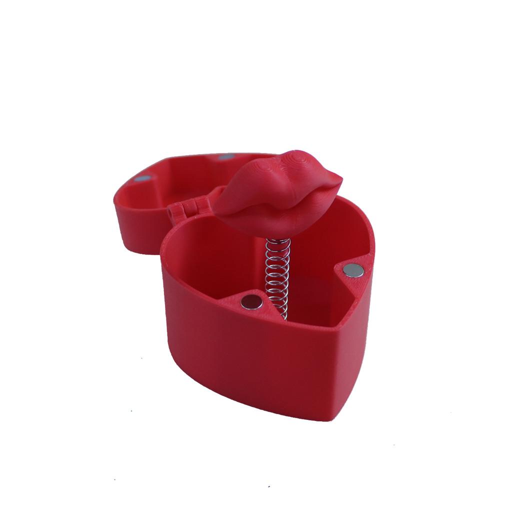 Printed Delightful Surprise Box Valentines Day Vibrant Colors Designs Unique